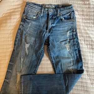 Boys destroyed jeans size 14